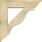 Ekena Millwork Funston Traditional Rough Sawn Bracket w/ Offset Brace, Douglas Fir, 8"W x 34"D x 34"H BKT0806X34X34FST01RDF - alternate 2